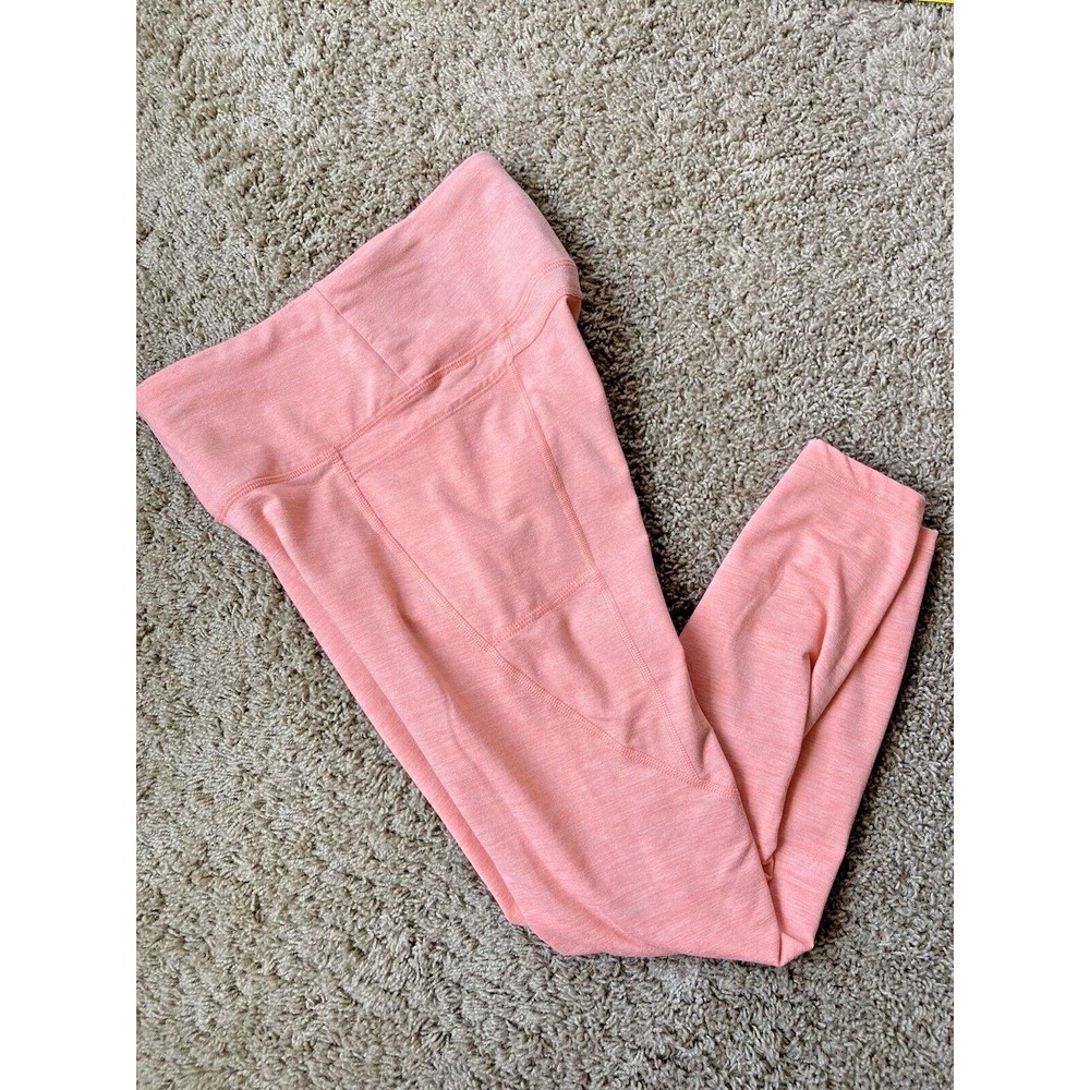 Joy Lab Women’s Size XS Pink/Peach Athletic Soft Leggings with Pockets